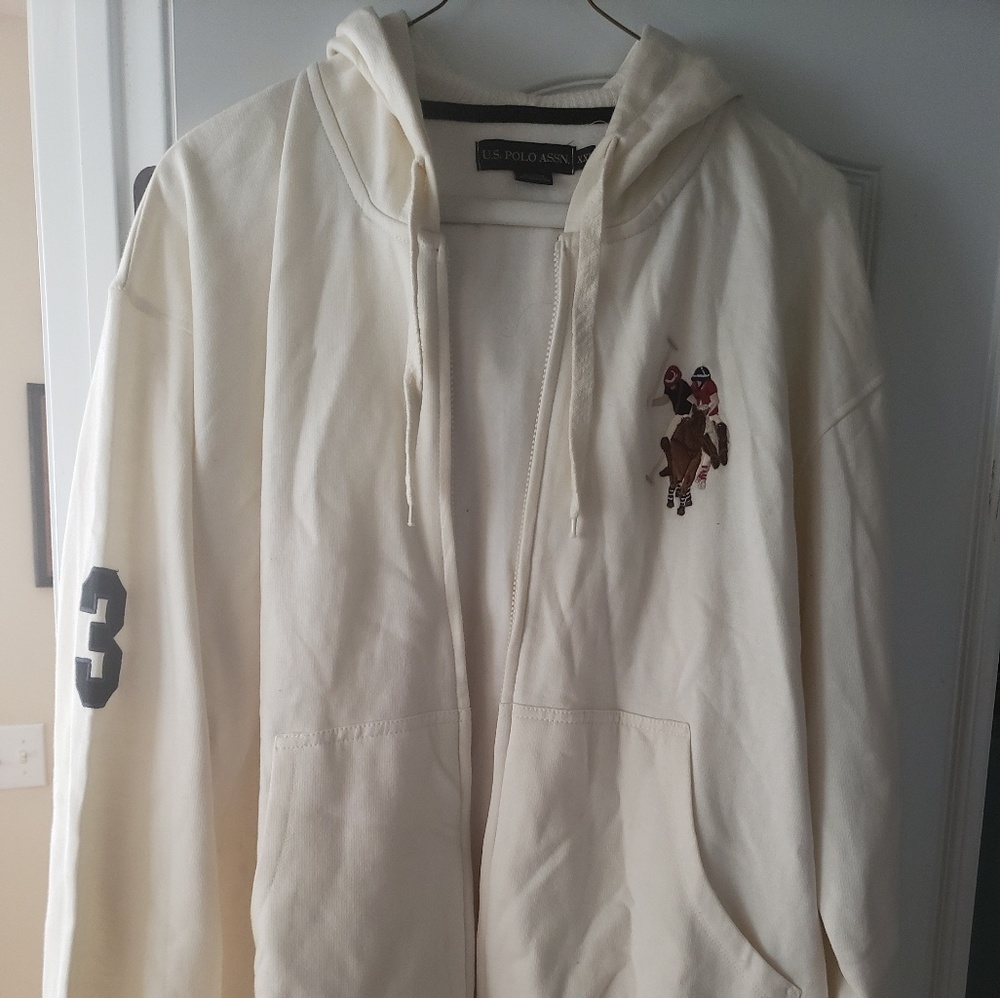 Polo Club Zip Front Hoodie